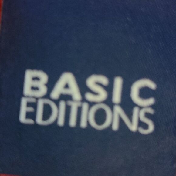 Large Basic Editions Red Fleece Cardigan/Lightweight Jacket - Picture 2 of 7